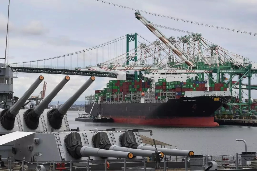 贸易战导致南加州港口的进出口大幅下降